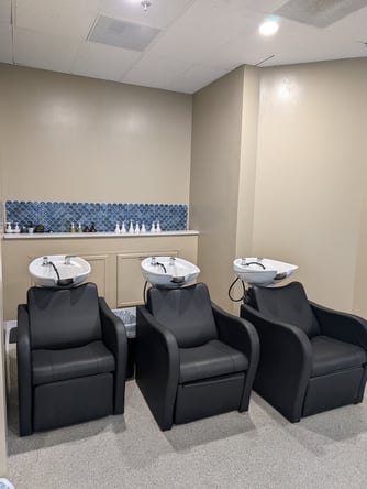 Semi private stylist suite