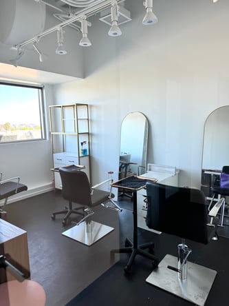 *AVAILABLE NOW* Beautiful 2 Chair Studio with window in West Hollywood