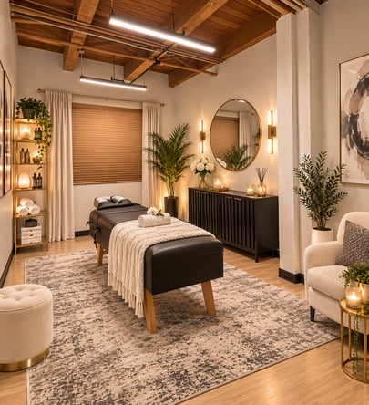 Beautiful, Spacious XL Upscale Treatment Room