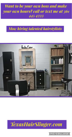 Booth rental in Busy Salon in Portland Texas