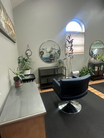 Styling Chair Available in a Chill, Boutique Salon in Santa Clara