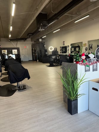 Prime booth rental opportunity at The Shampoo Bar Barbershop and Salon