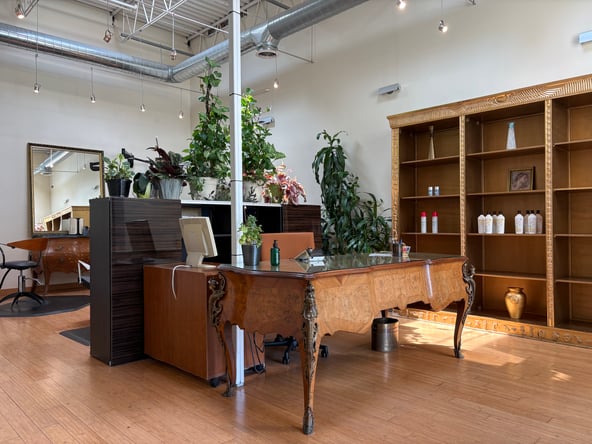 Bright Styling Chair for Rent in Westmont — Natural Light & High Ceilings!