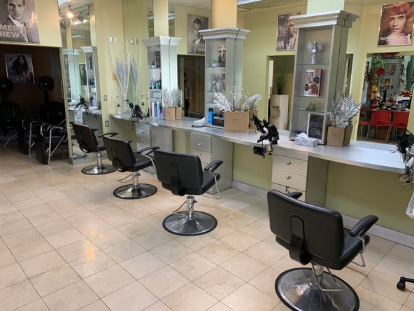 Established Salon & Spa for Sale: Santa Ana – 3 Private Rooms + 4 Stations + Office + Private BR