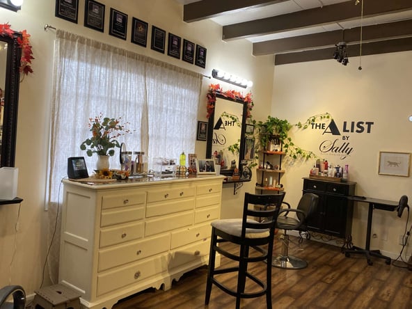Peaceful vibes, high end attitude salon