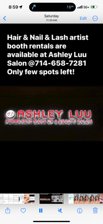 Hair/ nails/ lashes station rental