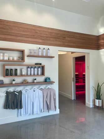 Private Wellness Suite for Rent in West Loop Chicago – Inside Perspire Sauna Studio