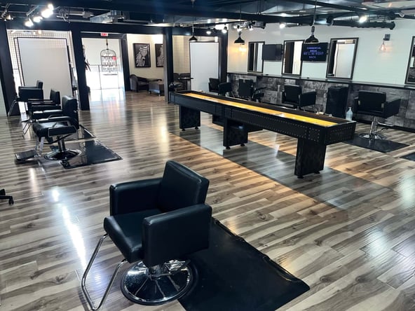 Flexible Hair Station with High Volume of Walk-In Traffic