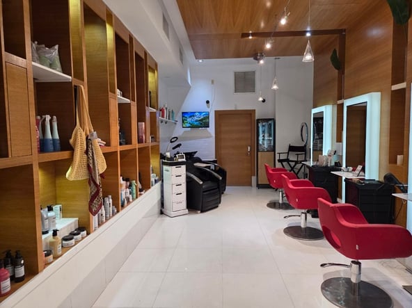 Chair in high end salon