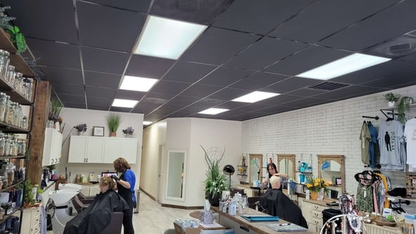 Hair Stylist Booth for rent in busy Salon.