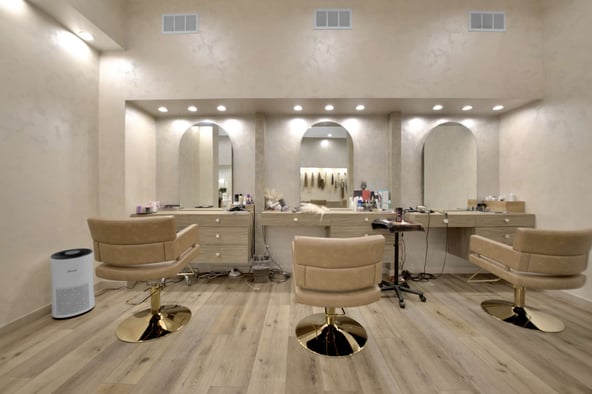 Beverly Hills Hair Salon Chair / Booth Rental | Premier Luxury Salon Experience | ChaViv Hair