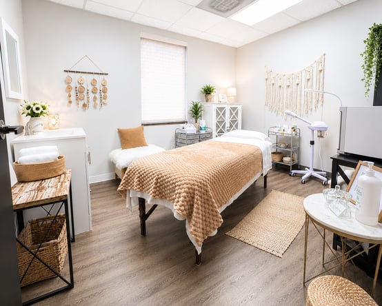 Fully Equipped Esthetic Treatment Room with Sink – Charlotte
