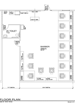 Barber Chairs for Rent – Eastside Barbershop | Fresno | $200/Week