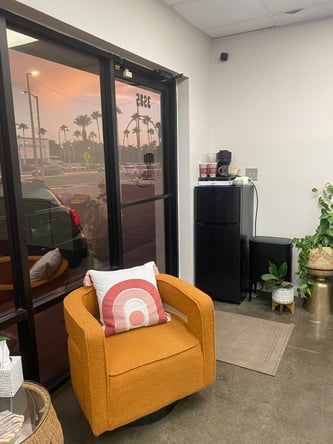 Salon Chair Booth Rental 1,200/month