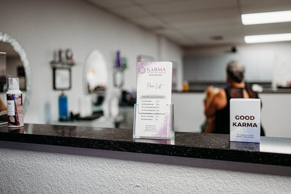 Rent a Booth At Karma Hair and Nail Lounge
