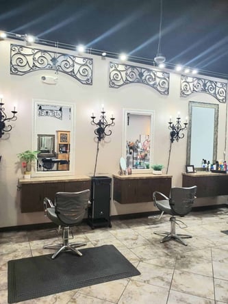 Styling Stations & Treatment Room for Rent in Upscale Gilbert Salon
