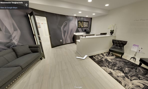 Beautiful aesthetics office space