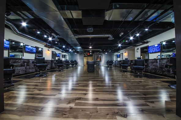Flexible Hair Station with High Volume of Walk-In Traffic