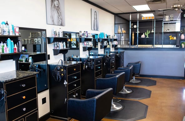 Hair-Do, located in the Dana Park Shopping Center in Mesa, has Salon Chairs available for rent