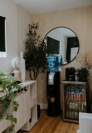 Luxury Beauty Studio Rental in Carlsbad Village l Glam Stations Available