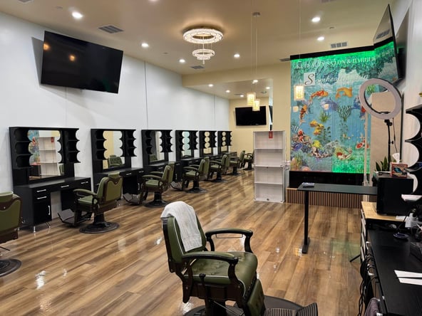 Prime San Jose Barber Chairs & Private Suites – $280/Weekly or $65/daily on Barber Chairs rent