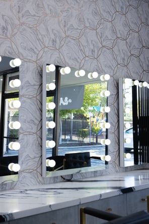 Professional Luxury Salon Stations & Private Rooms for Rent in Corona ca