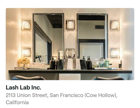 Share our lash salon – mixed use spaces