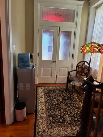 2 chair salon in a victorian home located in Mountville, PA ,on a prime location.