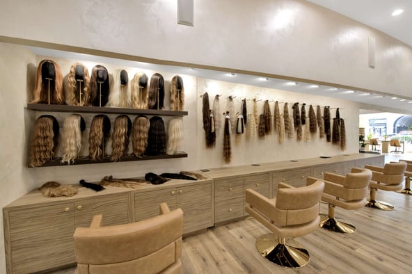 Beverly Hills Hair Salon Chair / Booth Rental | Premier Luxury Salon Experience | ChaViv Hair