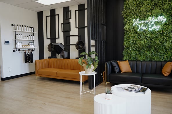 Luxury Hair Salon Booth Rental