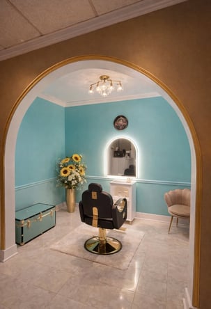 Chair rental in Beautiful Cozy Salon in Falls Church