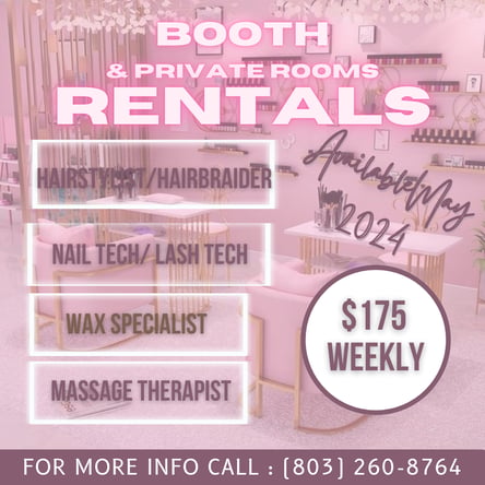 Booths & Private Rooms for Rent