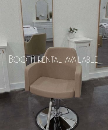 Full service salon rental available