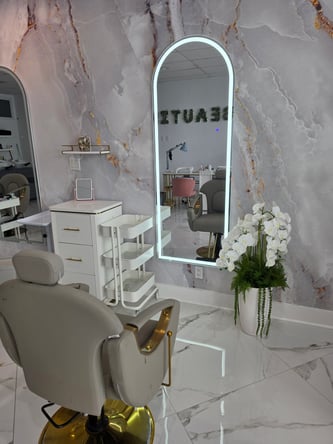 Private Stylist Chair in Modern Salon in heart of Fort Lauderdale