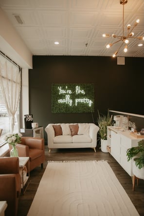 Chair Rental in Beautiful Boutique Setting