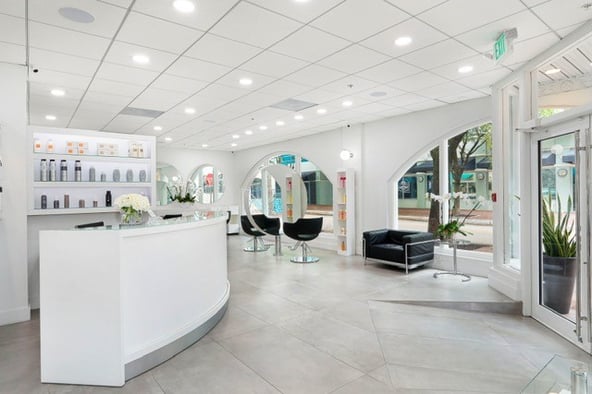 Spa room for rent in high end beauty salon located in Coconut Grove