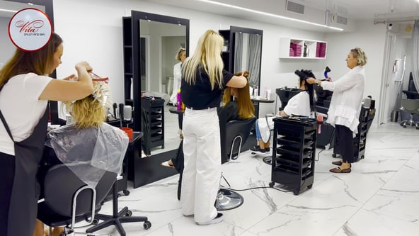 Hair Station for rent at Vita Salon & Spa