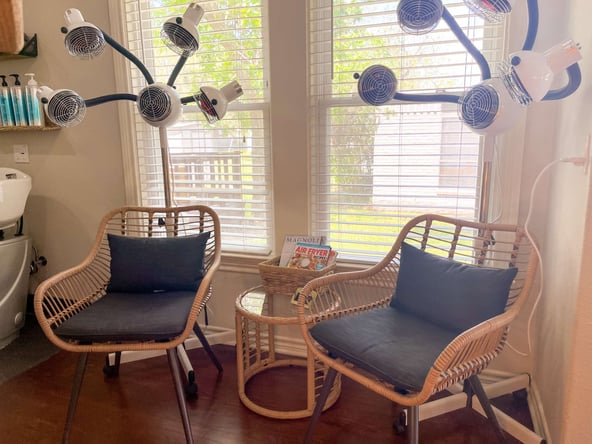 Booth Rentals available in newly renovated boho themed salon