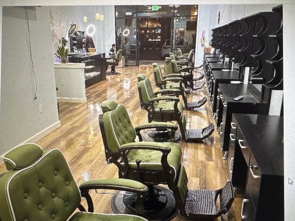 Prime San Jose Barber Chairs & Private Suites – $280/Weekly or $65/daily on Barber Chairs rent