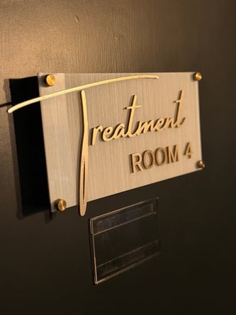 Boutique beauty, health and wellness suite available.