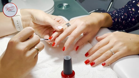 Manicure Station for rent at Vita Salon & Spa