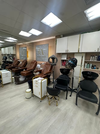 Salon Chairs, Nail Stations & Private Spa Rooms – Miami Beach