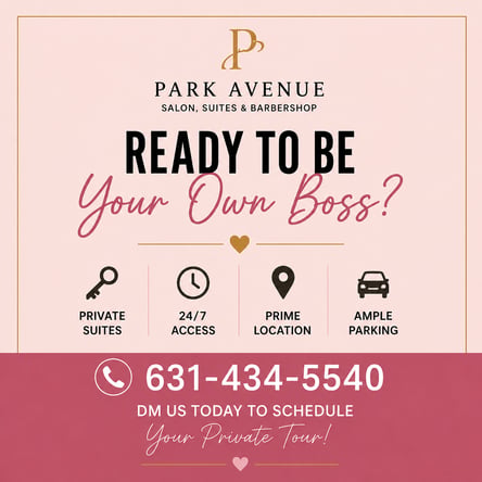 Private Salon Suites for Rent in Deer Park, Long Island – All Utilities Included