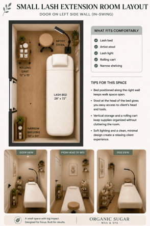 Flex Room for Spray Tan or Lash Artist, Client Referrals Included – South Torrance