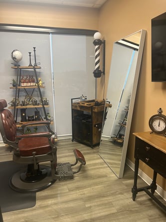 Luxury Barber/Hairstylist Suite – Preston Hollow, Dallas – Ready to Work!