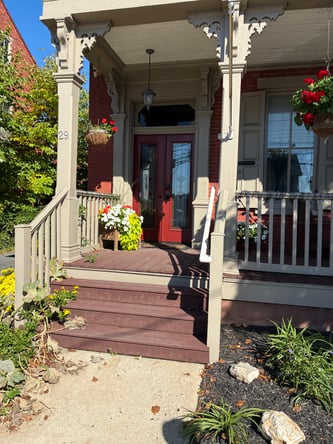 2 chair salon in a victorian home located in Mountville, PA ,on a prime location.