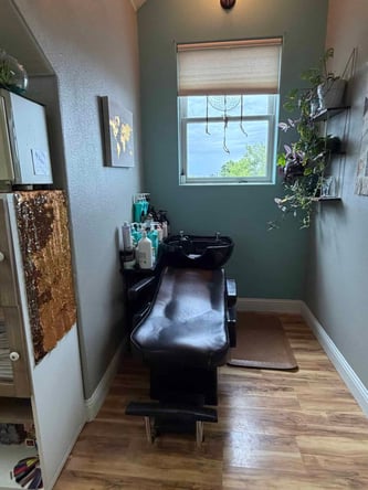 Styling Chair Available in a Chill, Boutique Salon in Santa Clara