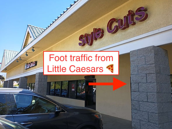 Hair salon station for rent in Redlands