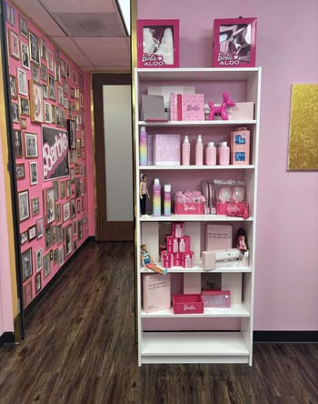 Houston Barbie Theme Hair & Makeup Salon