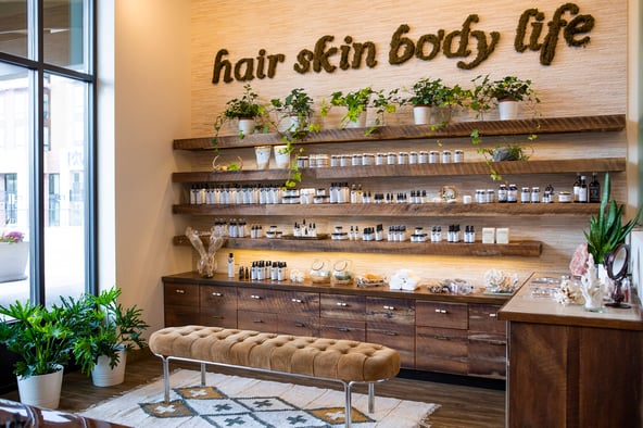 High-End Organic Salon Chair & Aesthetician Room Rental + Buy Opportunity in Wayzata